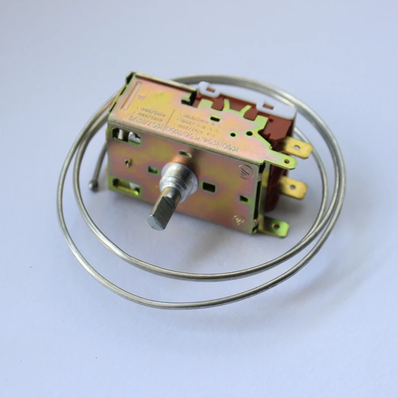 2024 New Wholesale Refrigerator Ranco Thermostat Switch K50-P1216 Stainless Steel Capillary Thermostat Refrigerator Accessories