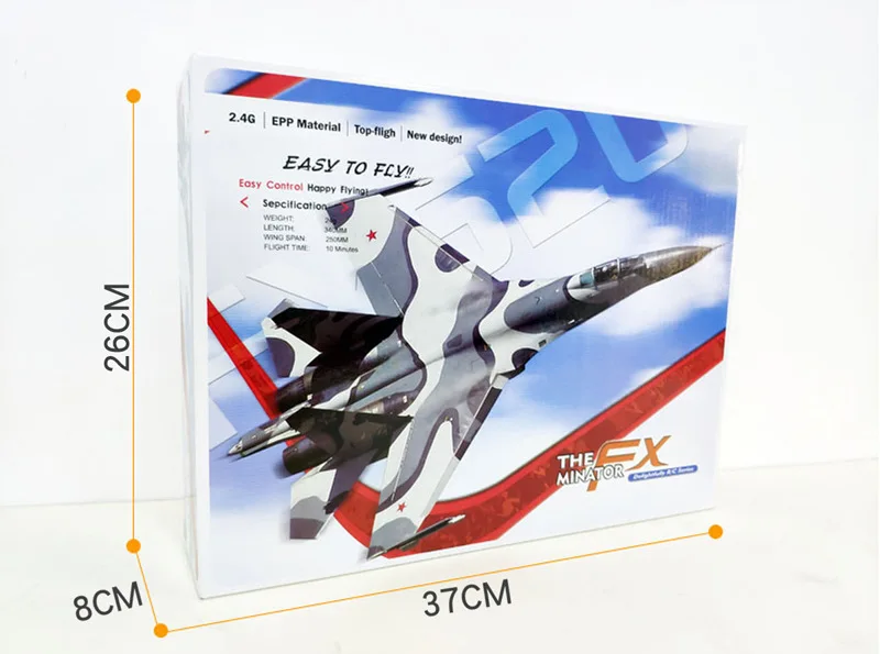 Compre FX-620 SU-35 rc avião de controle remoto 2.4g controle