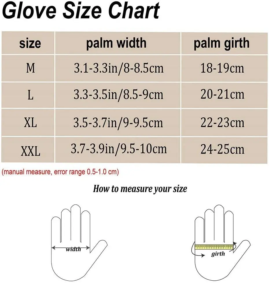 Kyncilor Custom Motorcycle Gloves Breathable with TPR Palm Pad Hard Knuckles Other Motorcycle Accessories