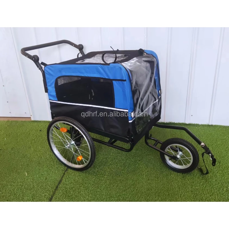 Dog Buggy & Jogger Bicycle Trailer 3in1 Pets Bike Trailer Large Dog