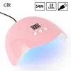 54w pink nail lamp-model x3