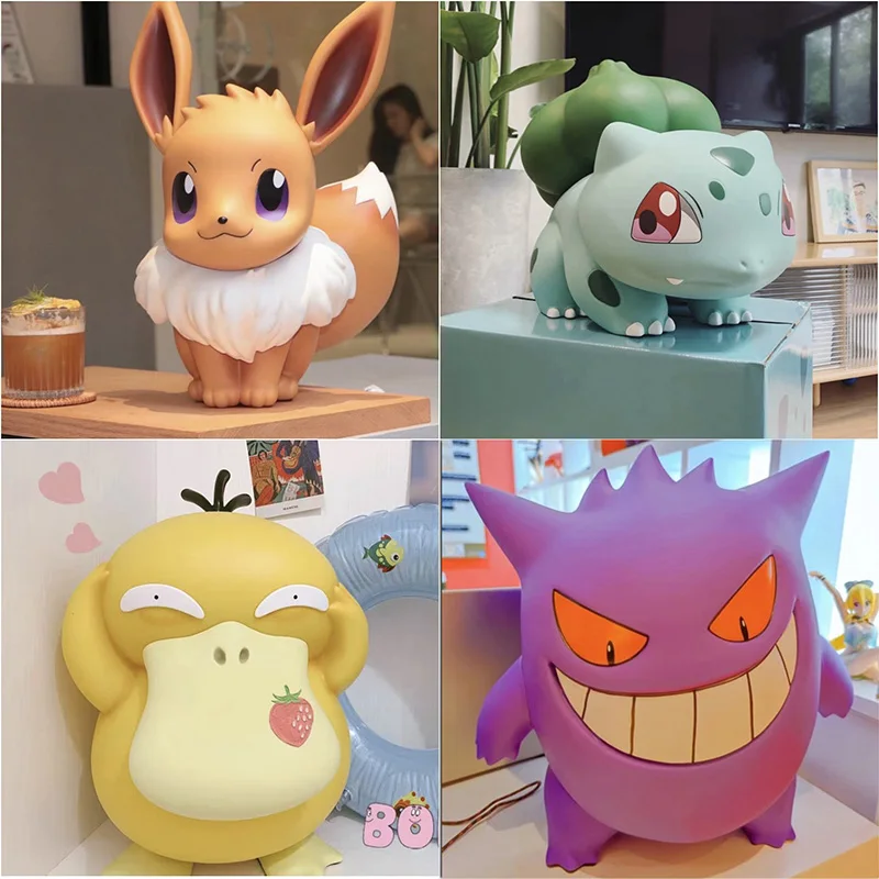 Pokemone 1:1 Large Size Angry Charmander Statue Action Model Toy Cartoon Anime Figurines Cute Pokemone Figures