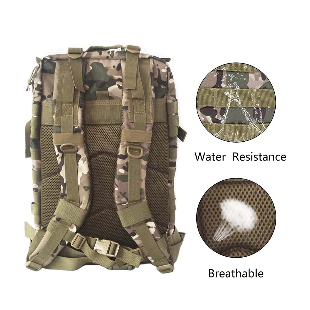FREE SAMPLE Practical Assault Kit Men's and Women's Backpacks 45L Practical Backpack Large Backpack