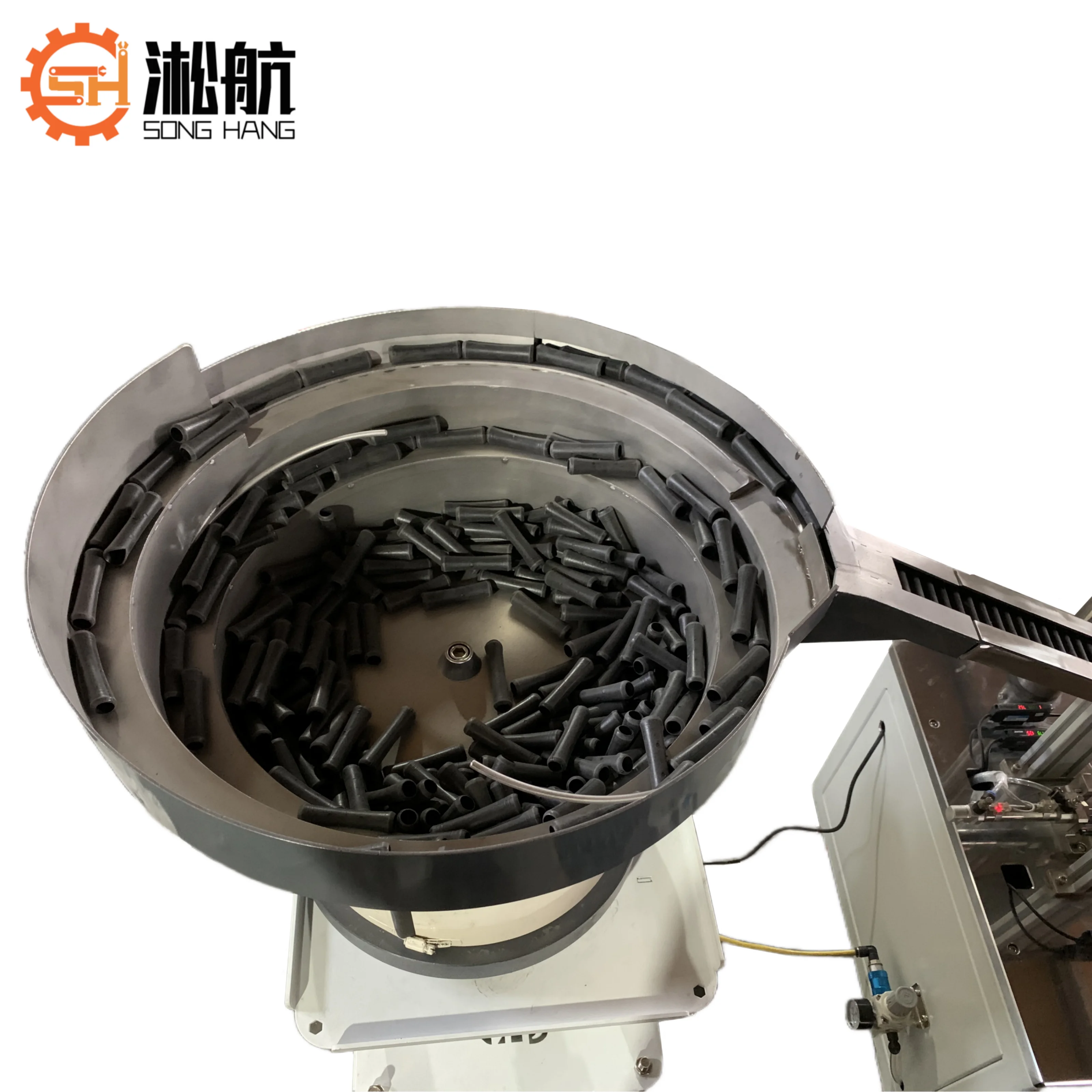 High Precision Double O-Ring Automatic Assembly Machine With Multi-function Vibratory Feeder
