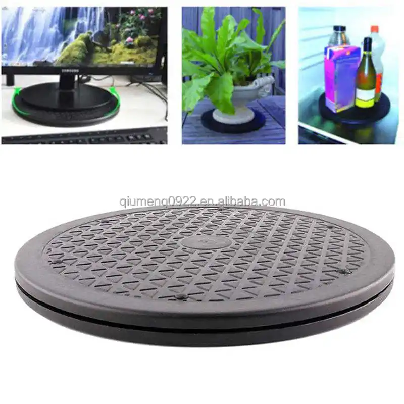 Wholesale Swivel Pottery Turntable Lazy Susans Rotary Plate