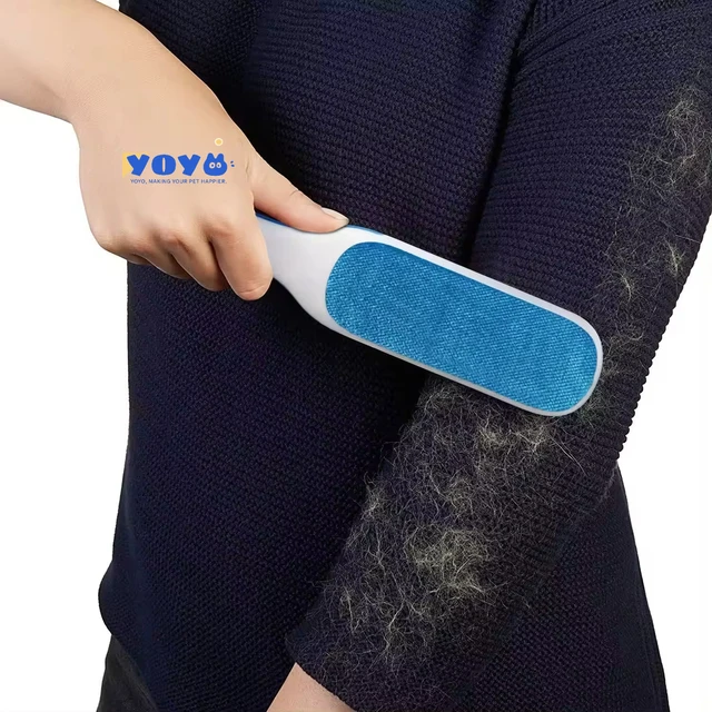 Yoyo Pet Brush Dog Hair Remover Pet Hair Lint Remover Brush Double-sided Pet Fur Remover Multifunctional Rush