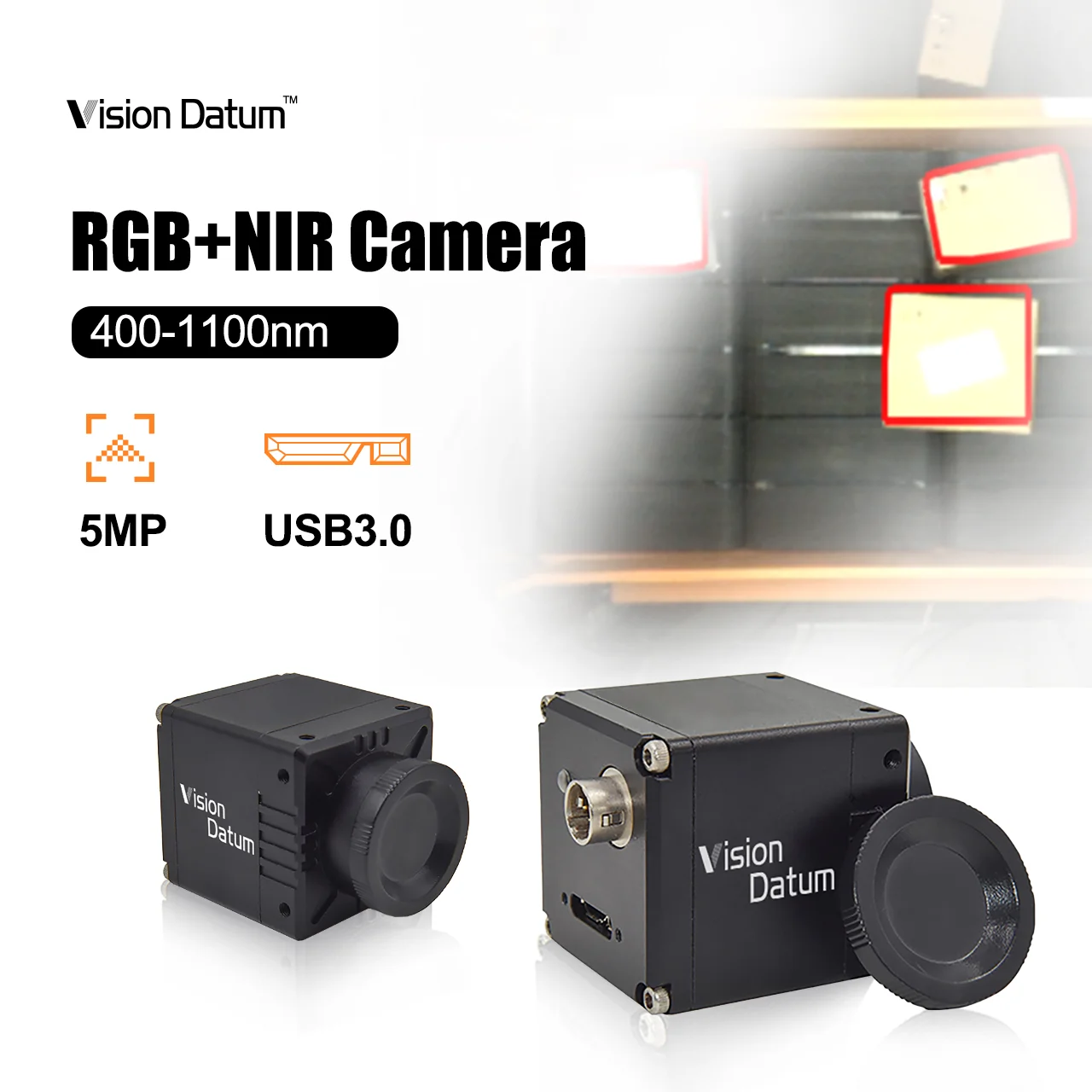 5MP RGB-NIR Multispectral Hyperspectral Spectral  Camera System  for Precision Agriculture