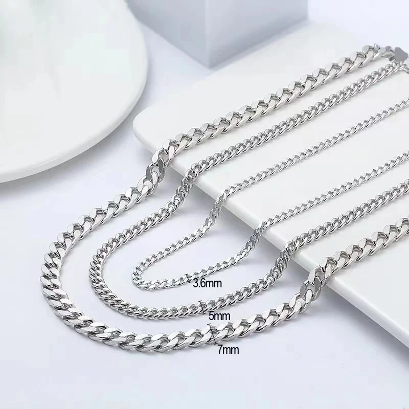 925 Sterling silver offers Turkish Chain 5.5mm 24 inch