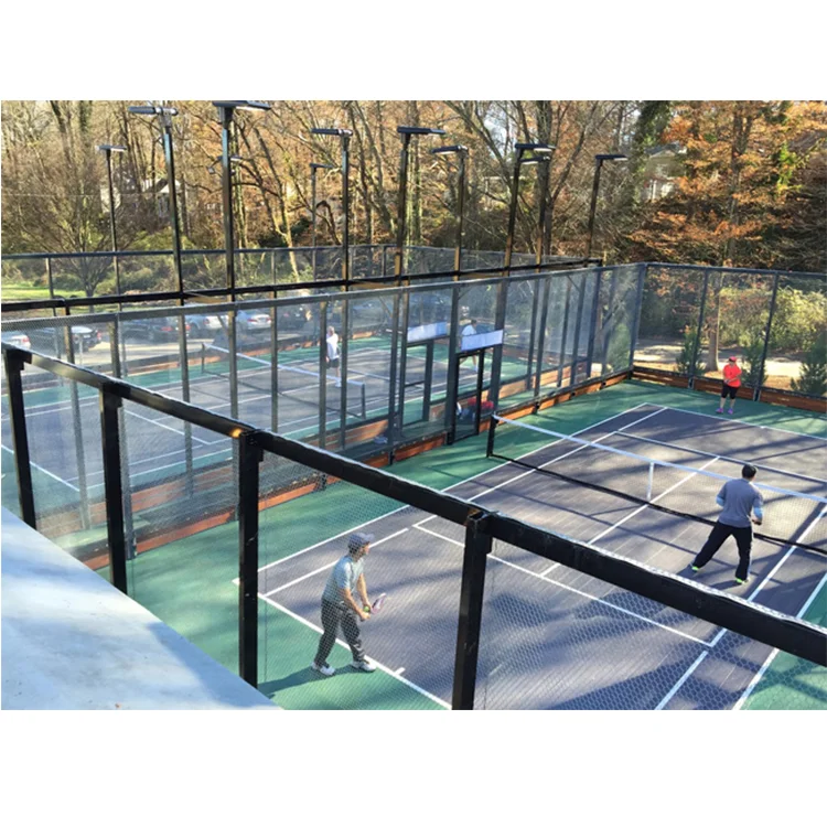 China manufacture custom design hot sale outdoor padel court paddle tennis