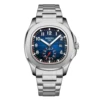 Blue-Stainless steel strap