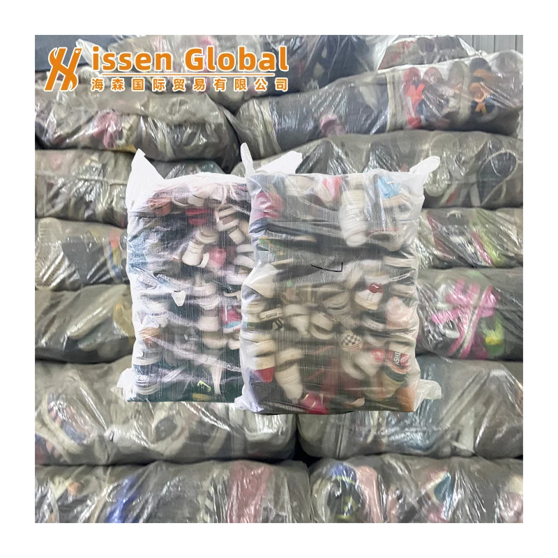 Factory Direct Supply Stock Lot 2023 Kampala Uganda Bales Used Sports Shoes in Bale Sneaker