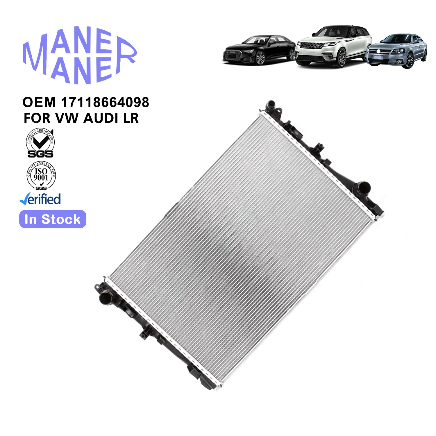 MANER Radiator for BMW 6 Convertible - High Performance Cooling