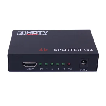 SY Original 4K HDMI Splitter 1X4 and 1 in 16 out port HDMI Switcher amplifier repeater hub out 3D 1080P 4KX2K/30HZ HDMI Splitter