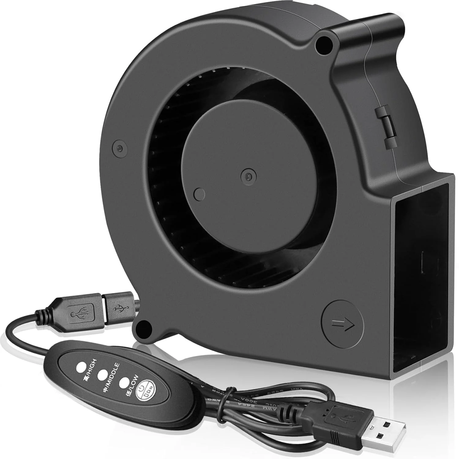 Usb Blower, 7530, 75mm, 30mm, 5V - detail 2
