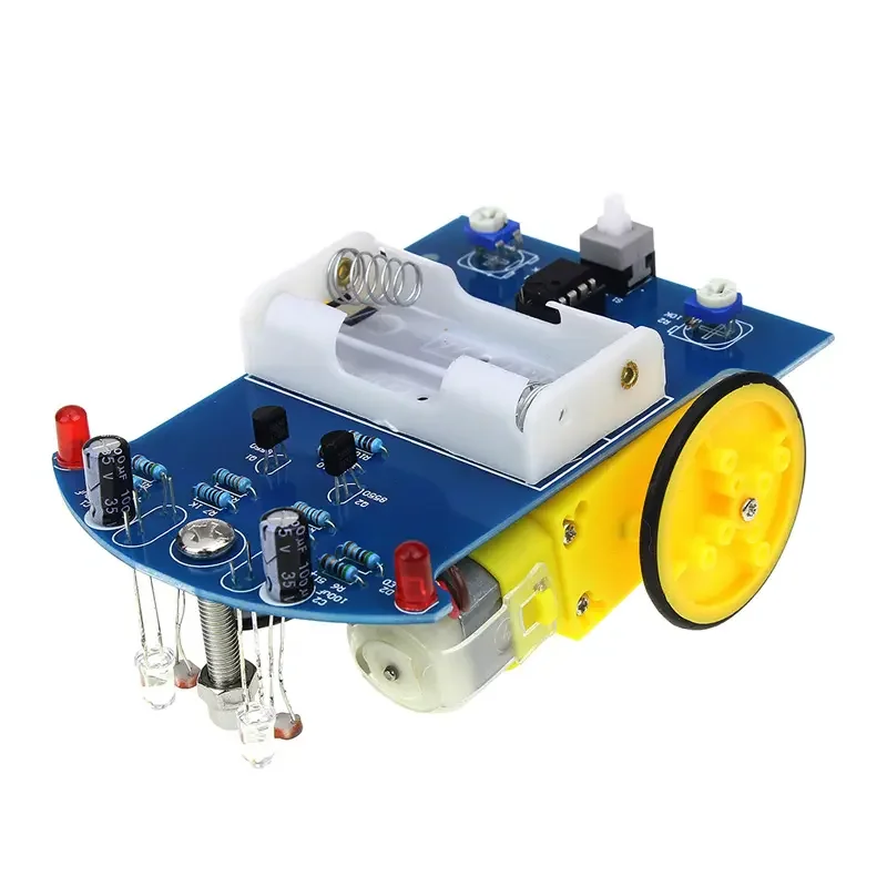 D2-1 intelligent robot car kit tracking car photosensitive robot kit ...