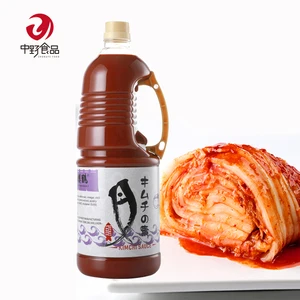 1.8L Bottle Packaging Foods Halal Cooking Sauce Korean Best Quality Sweet & Chili Kimchi Sauce