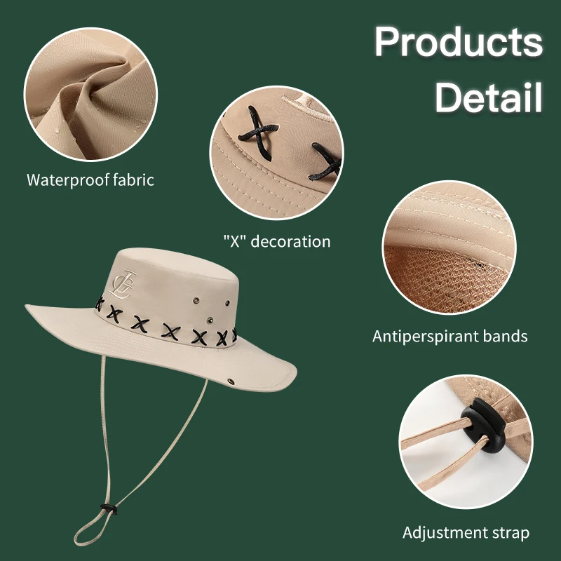 Chapeau Seau : Protection Solaire UV Extérieure Avec Bord Large