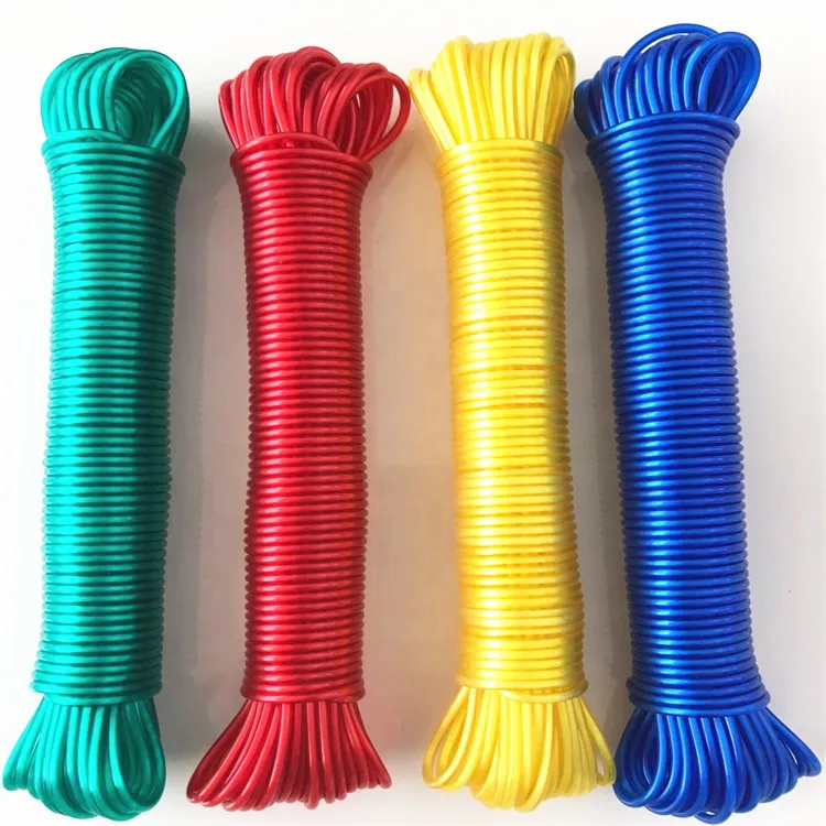 20m clothes hanging line rope/householder wall