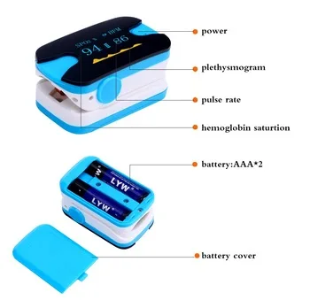 Imdk Pulse Oximeter OLED Digital Display Handheld Pulse Oximeter Blood Oxygen Spo2 Best Pulse Oximeter