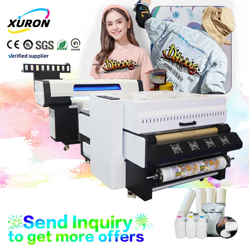 Next-Gen DTF Mastery Multifunctional New Condition Print Vision Elevator with Pigment Ink