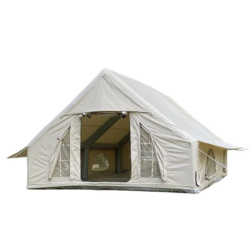 Luxury Tents Hotel Resort Glamping Canvas Fabric Inflatable Tent - Buy ...