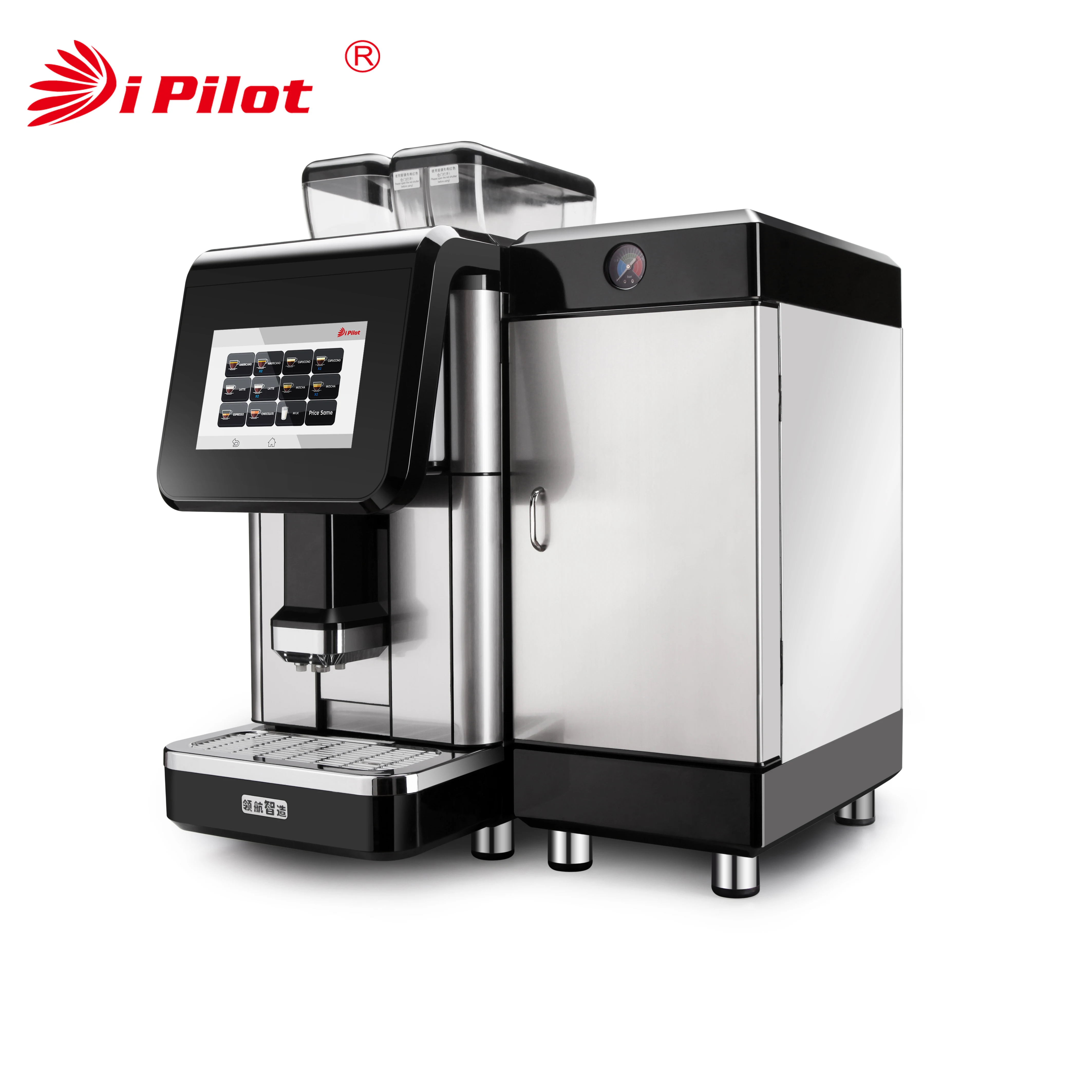 Best Price For 24 Flavors Automatic Coffee Machine With 10.2 Inch Touch Screen and Professional Grinding System