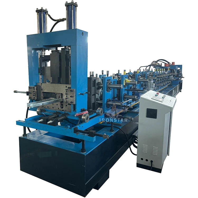 Cz High Precision Shape Machine Price Fully Automatic Old Steel Strip Profile C Z Purlin Roll Forming Machinery