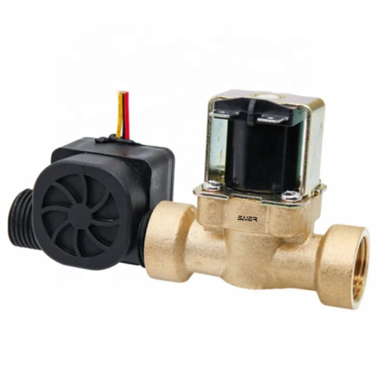 Électrovanne 1 Pouce Femelle 24V AC - Commande électrique, Débit Contrôlable, Pression 0.4 à 10 Bar, Température Max +75°C