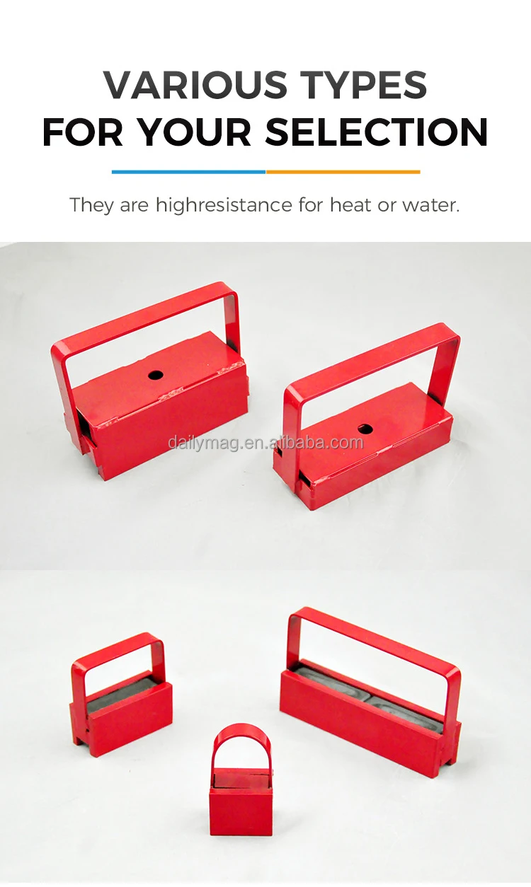 Portable Rubber Handle Tool Plate Holder Powerful Ergonomic Handle