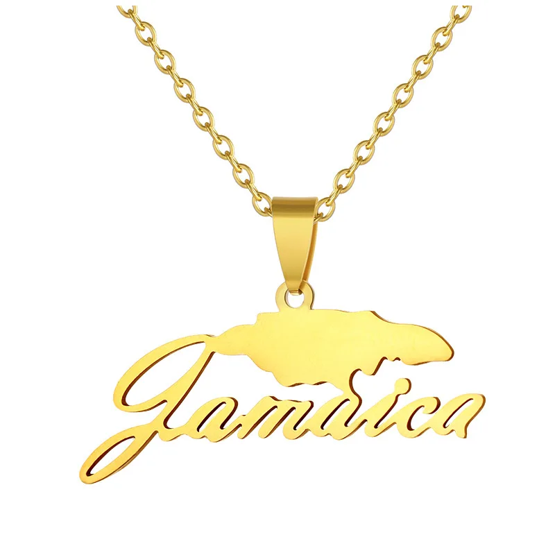 Map Necklace