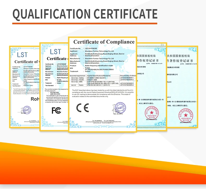 UHF RFID Reader Module with R200 Chip, 15-26dBm Power, High-Speed ...
