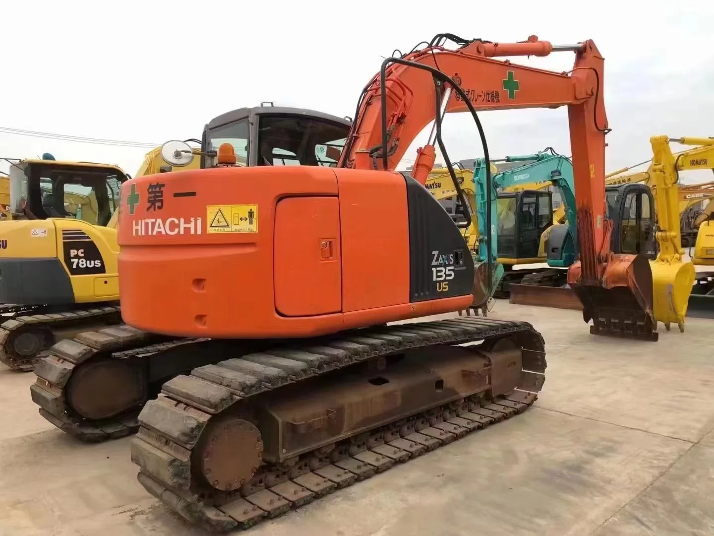 Japan Original Hitachi ZX135US Excavator - 13ton for Sale