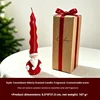 7*23 Old man brown paper box+Ribbon