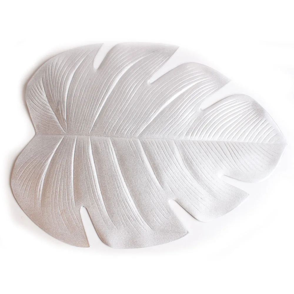 Artificial Palm Leaves Placemats for Party Table Decoration