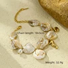 White Seahorse Bracelet