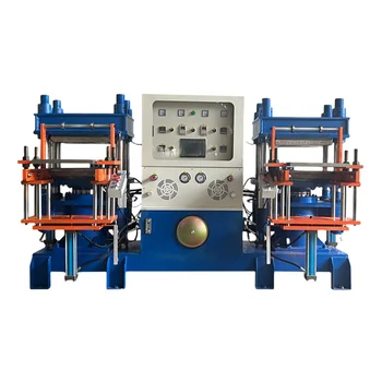 100 tons of double head rubber vulcanization machine flat four-column oil pressure equipment silicone mould closing machine