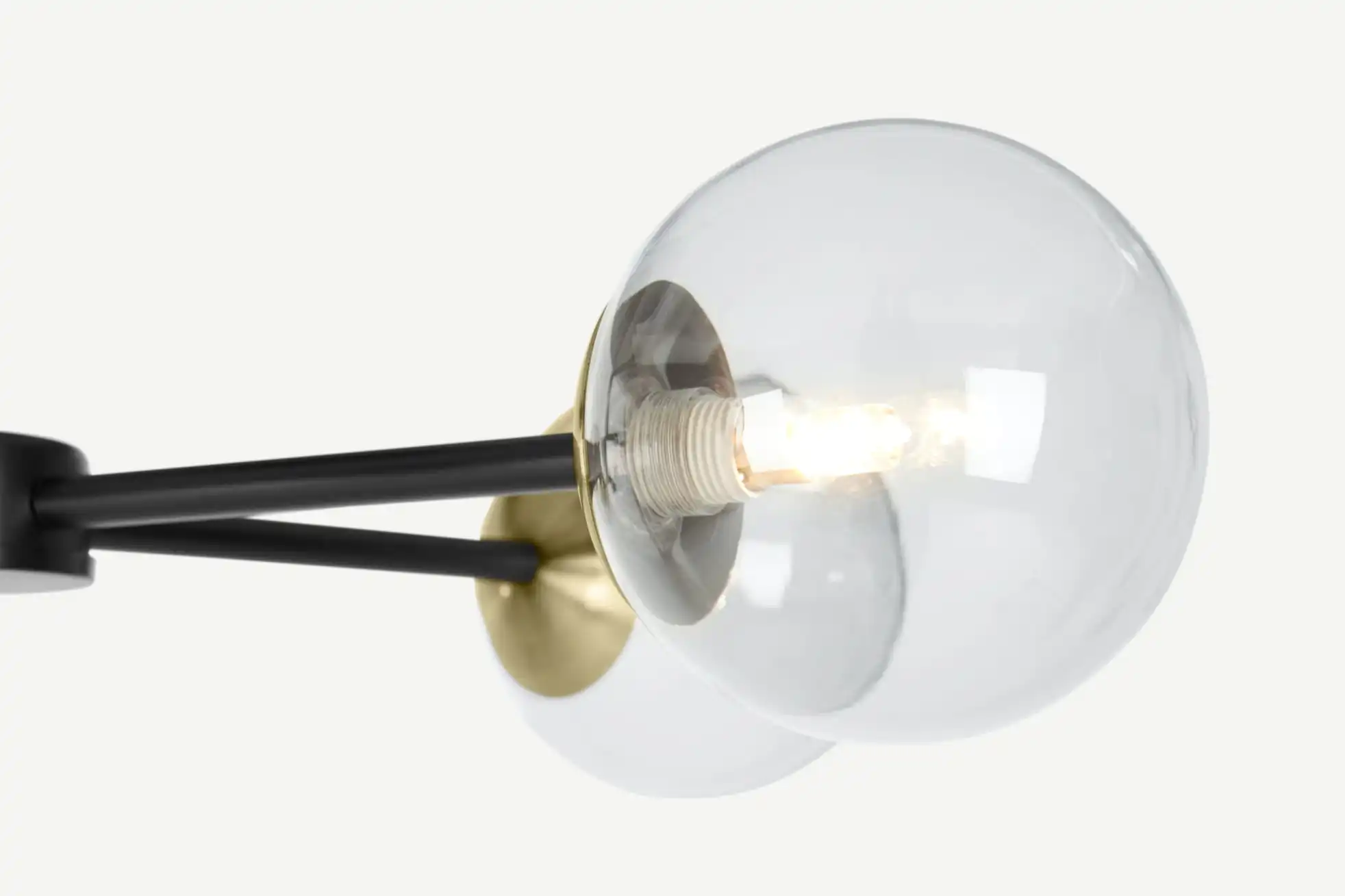 Custom Made G9 Clear Frosted Milk White Screw Glass Globe Light Bulb ...