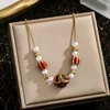 Walnut necklace