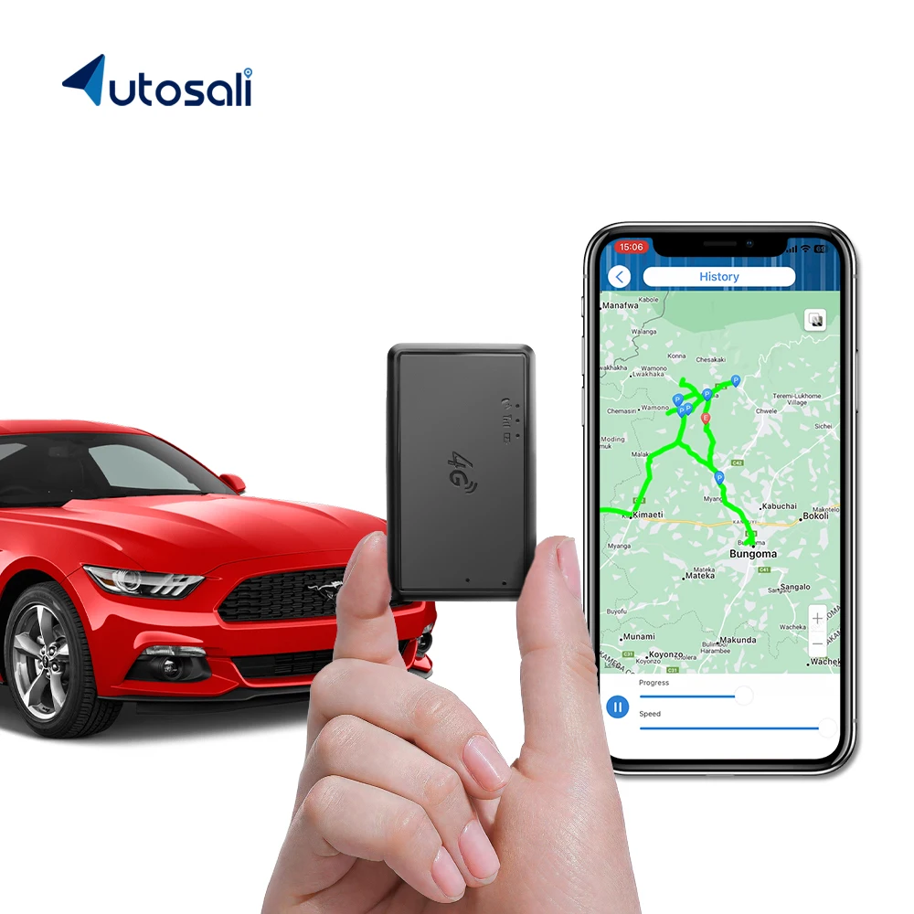 Autosali V07 GPS Tracker for Car Telematics GPS Alarm for Motorcycle  Plotter Vehicle Tracking Unit with Immobilisation 4G VG07