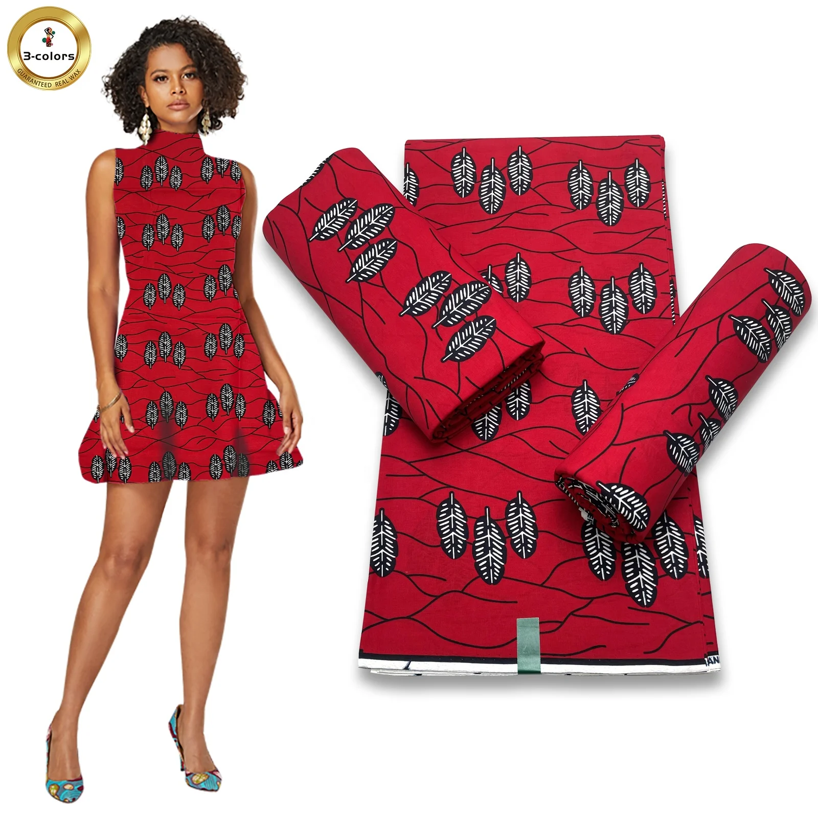 African Wax Printing Home Textile Fabric for Cloth Ankara Dashiki by 2022