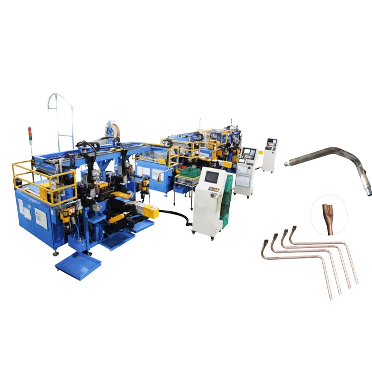BOBO Machine automatic cnc integrated condenser coil tube cutting bending shown in a detail photo for this news article
