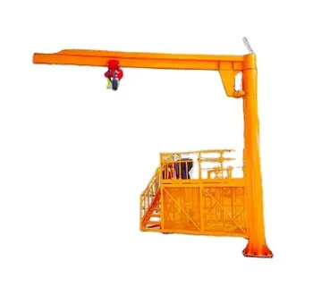 Low Headroom 3 Ton 360° Jib Crane - Remote Control for Warehouse