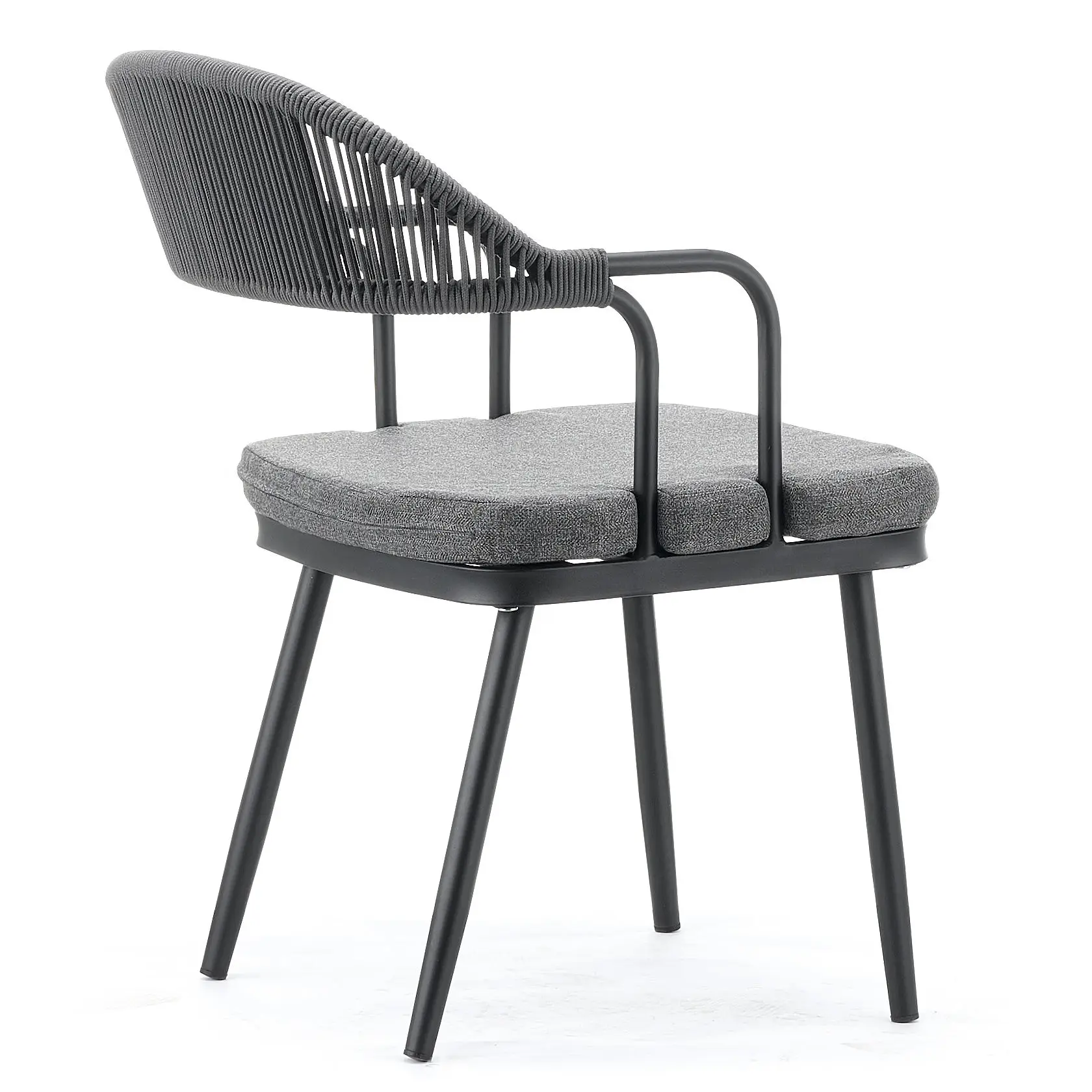 product waterproof wicker rattan outdoor dining chair for cafe restaurant living room modern design luxury-1