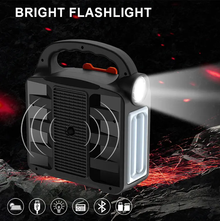 Gd Solar Lights Off Grid Rechargeable Solar Portable Lighting System