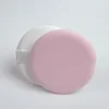 53mm leather powder puff -pink(1pk)