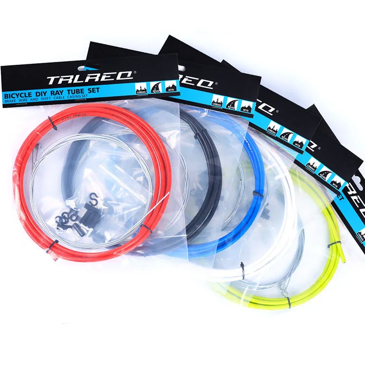 Complete Universal Mountain Bike Brake Cable Gear Shift Cable Wire Set Kit Complete Universal Mountain Bike Brake Cable Gear Shift Cable Wire Set Kit
