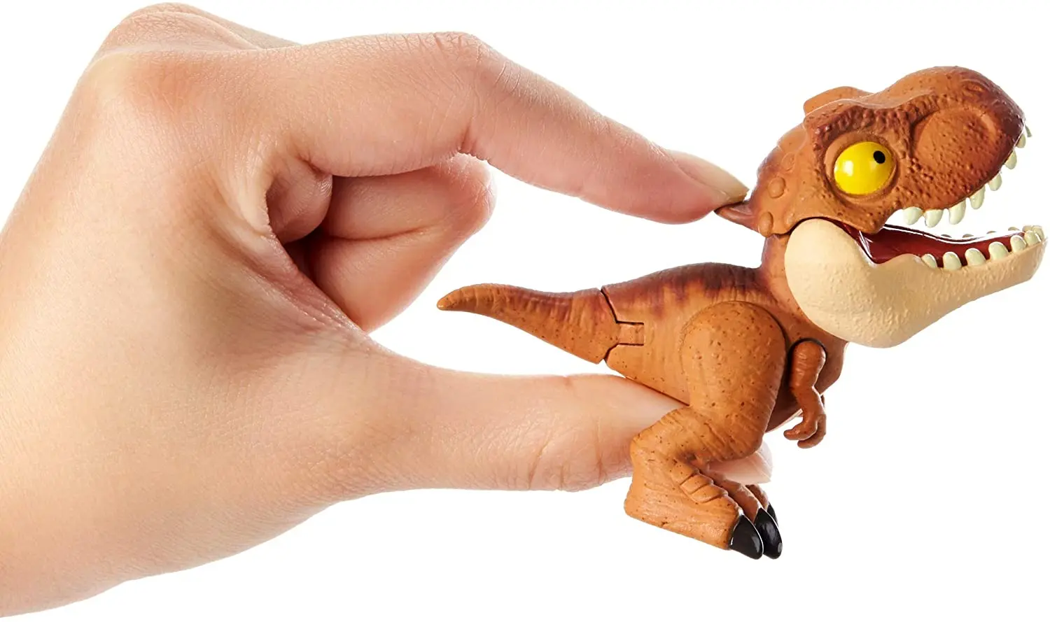 Jouet interactif pour enfants, dinosaure qui mord la main, jeu de doigts, dinosaure qui mord la main, jouet anti-stress pour enfants, figurine de tête d'animal, marionnette de main