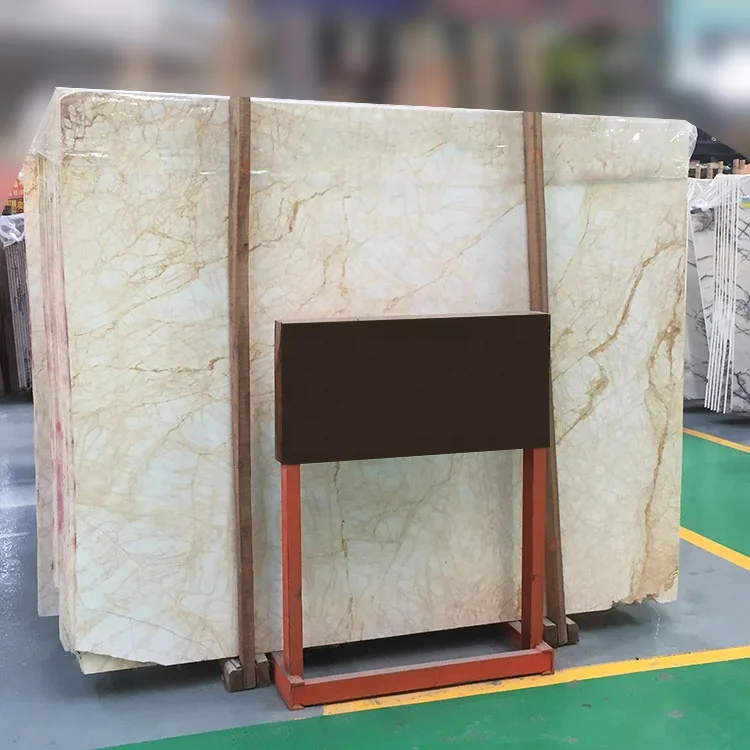 product 2018 new golden spider marble white marble with gold vein gold spider marble floor and wall tiles-5