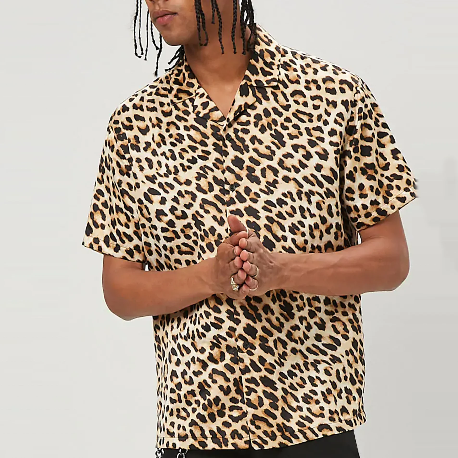 Voor type Ontspannend strijd luipaard print overhemd heren Goedkoop Online,Up To OFF 60%