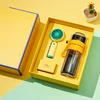 Yellow electric fan+water separation cup